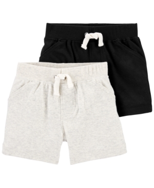 Carter's Baby Boys 2-Pk Cotton Pull-On Shorts