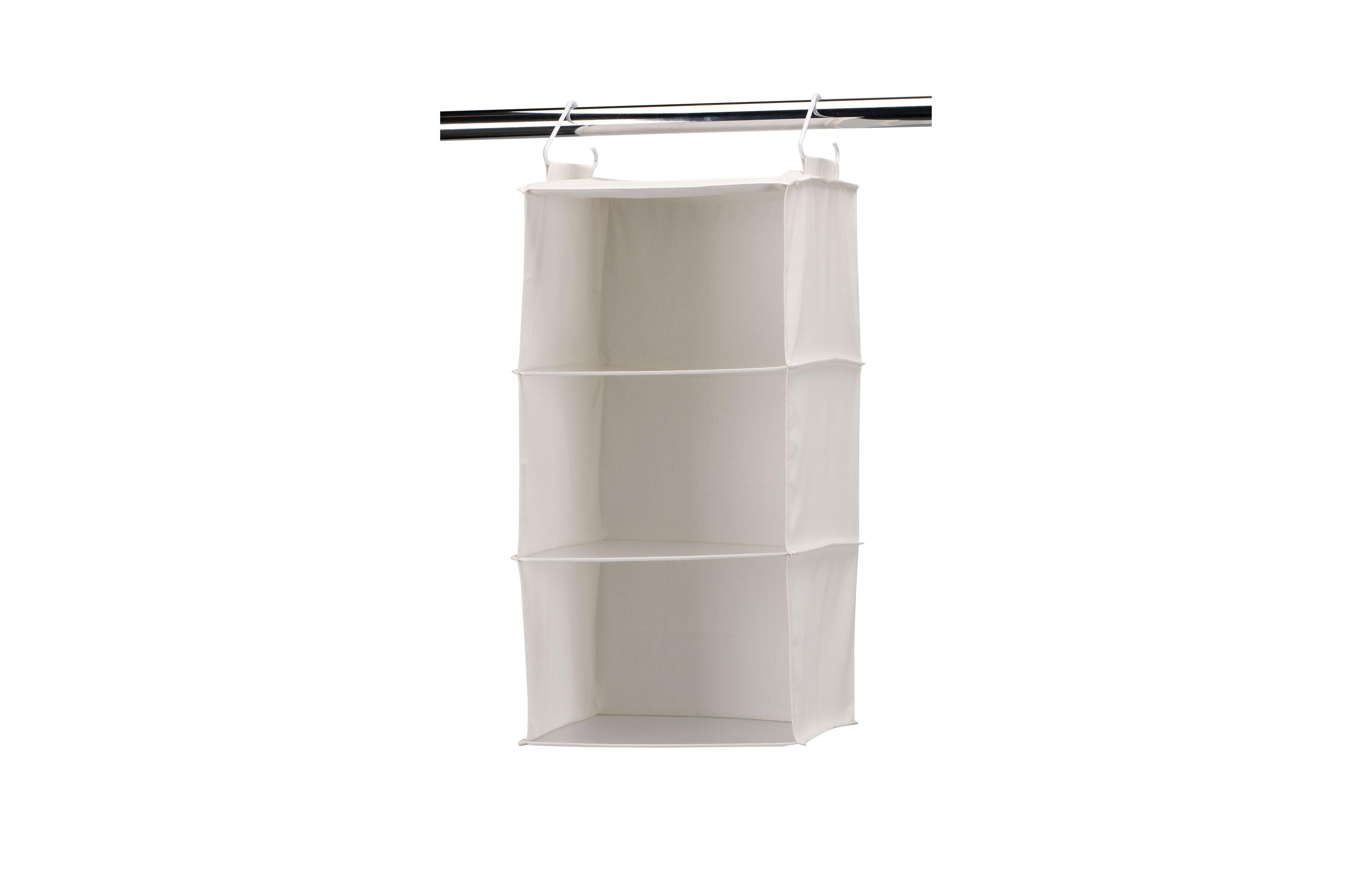 Household Essentials 3-Shelf Hanging Closet Organizer