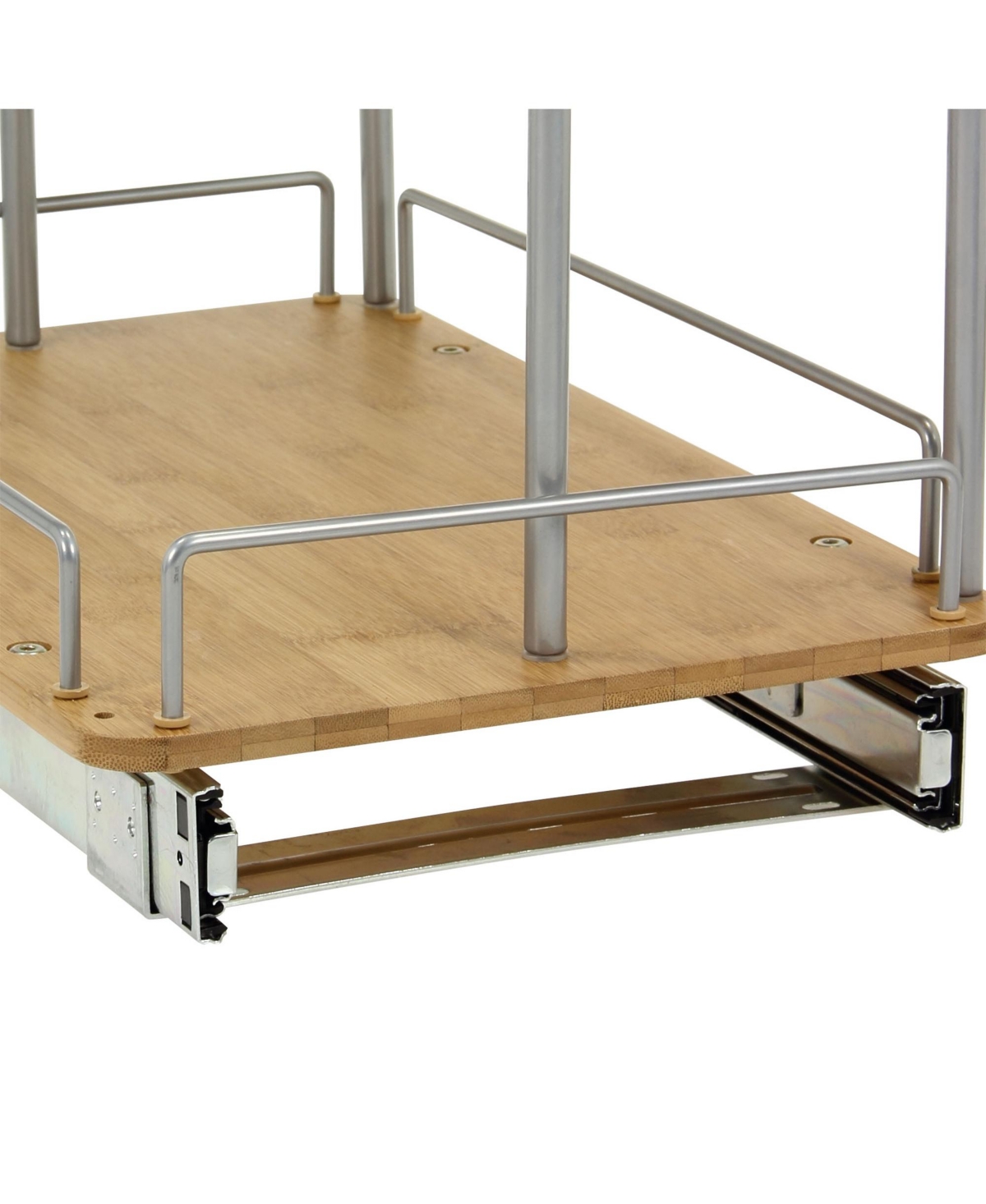 Household Essentials Glidez 2-Tier 11.5" Sliding Cabinet Organizer