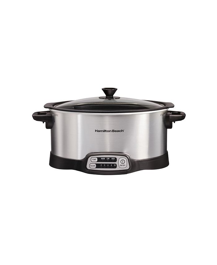 Hamilton Beach 6Qt. Stovetop Sear and Cook Slow Cooker Macy's
