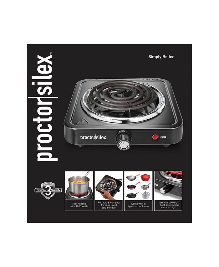 Hamilton Beach Single Electric Burner Cooktop Macy's