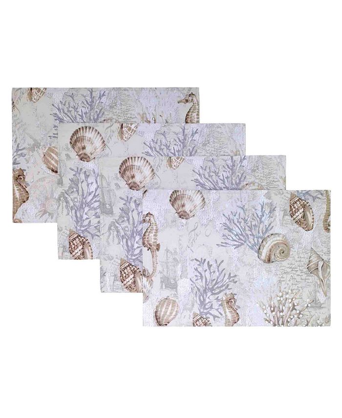 Avanti The Destin Set of 4 Placemats Macy's
