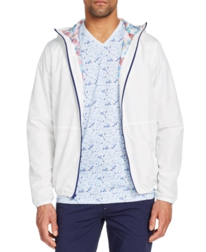 Brooklyn Brigade Men's Slim-Fit Water Repellent Stormy Day Windbreaker Jacket