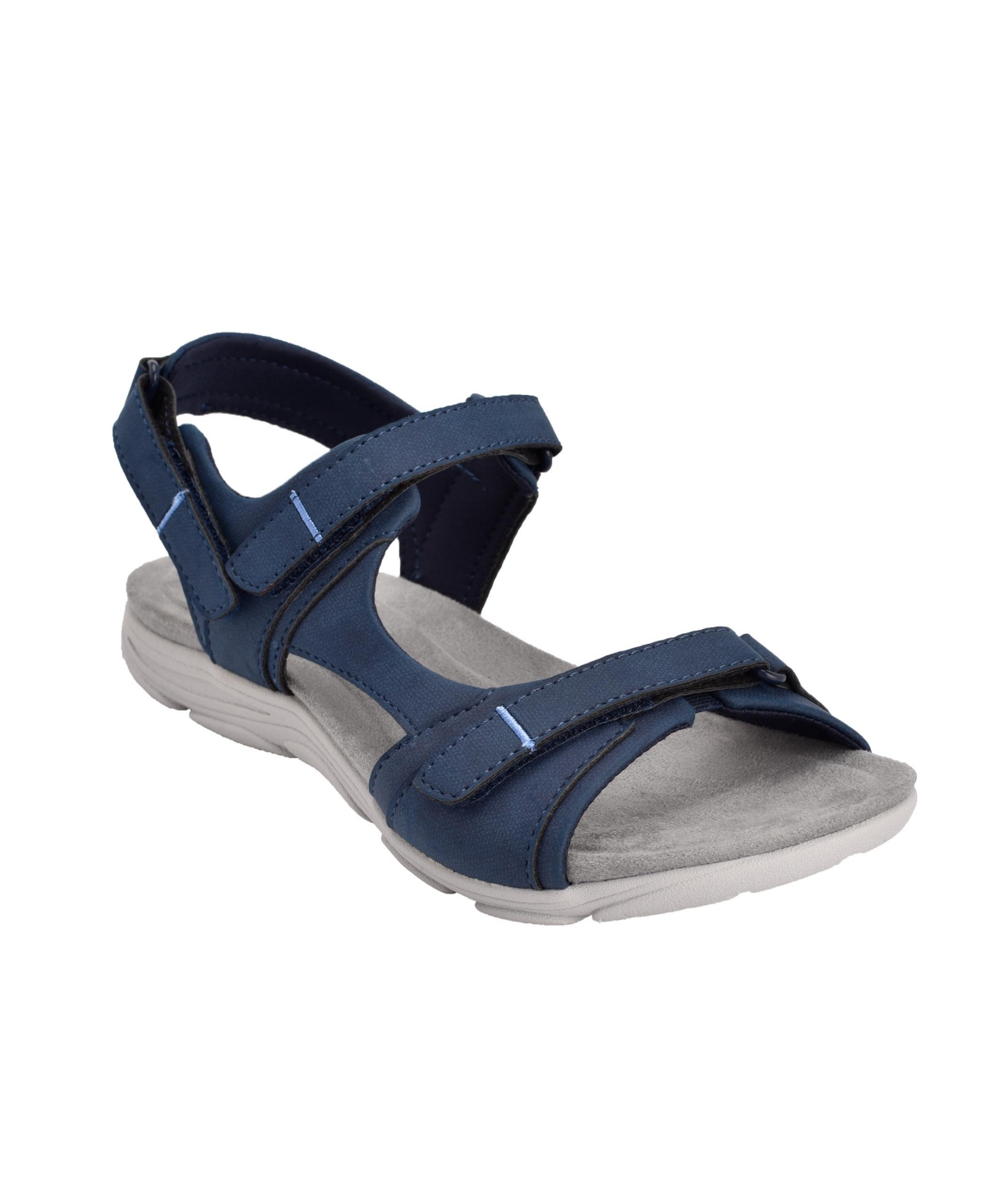 Shop Easy Spirit Lake3 Sporty Sandals In Dark Blue