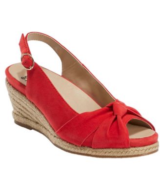 womens red espadrilles shoes