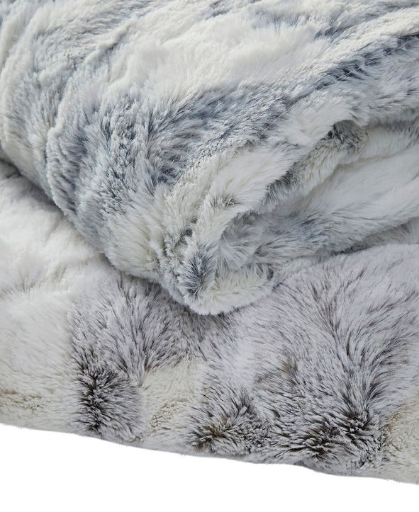 Beautyrest Zuri 50" x 70" Oversized Faux Fur Heated Throw & Reviews