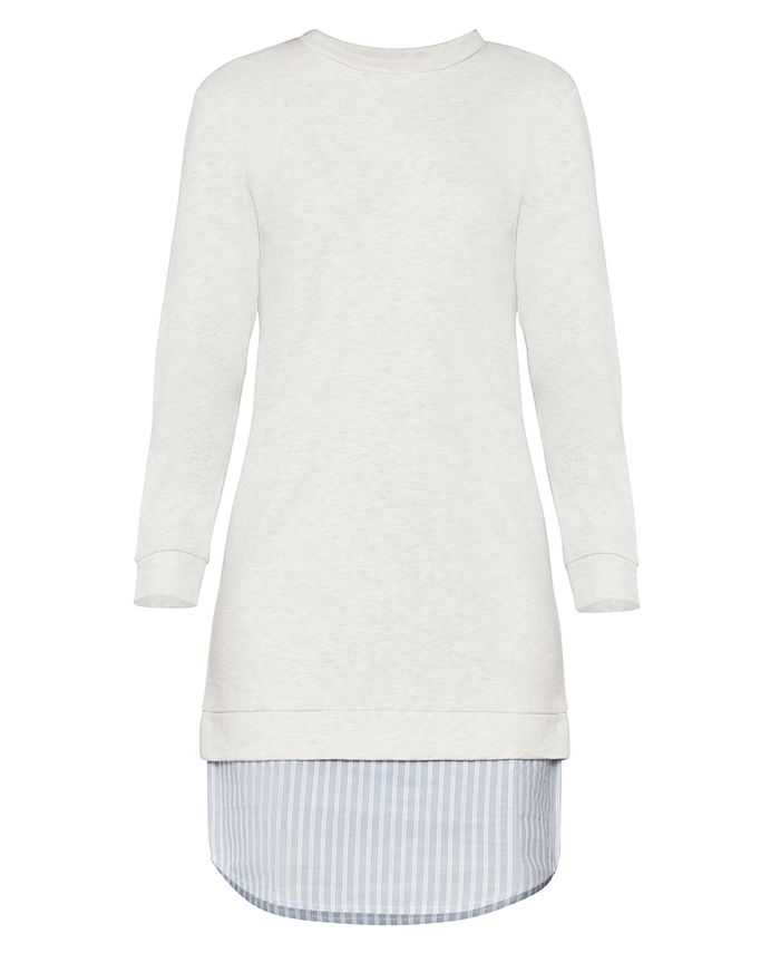 layered look sweater dress