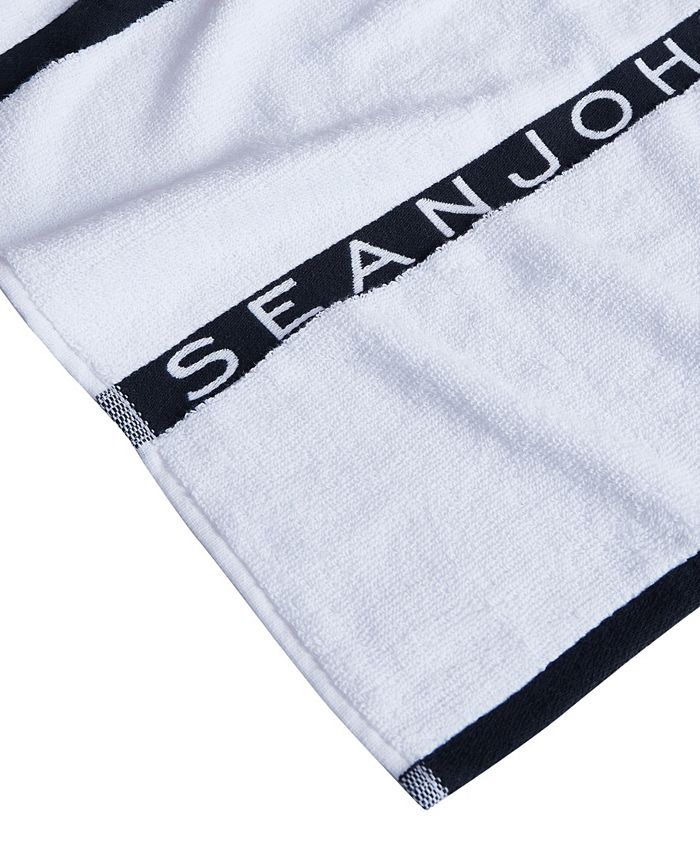 Sean John Block Letter 6 Piece Towel Set - Macy's