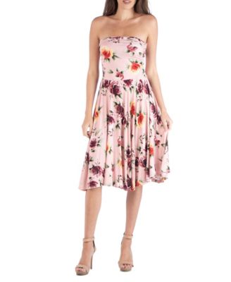 macys strapless dress