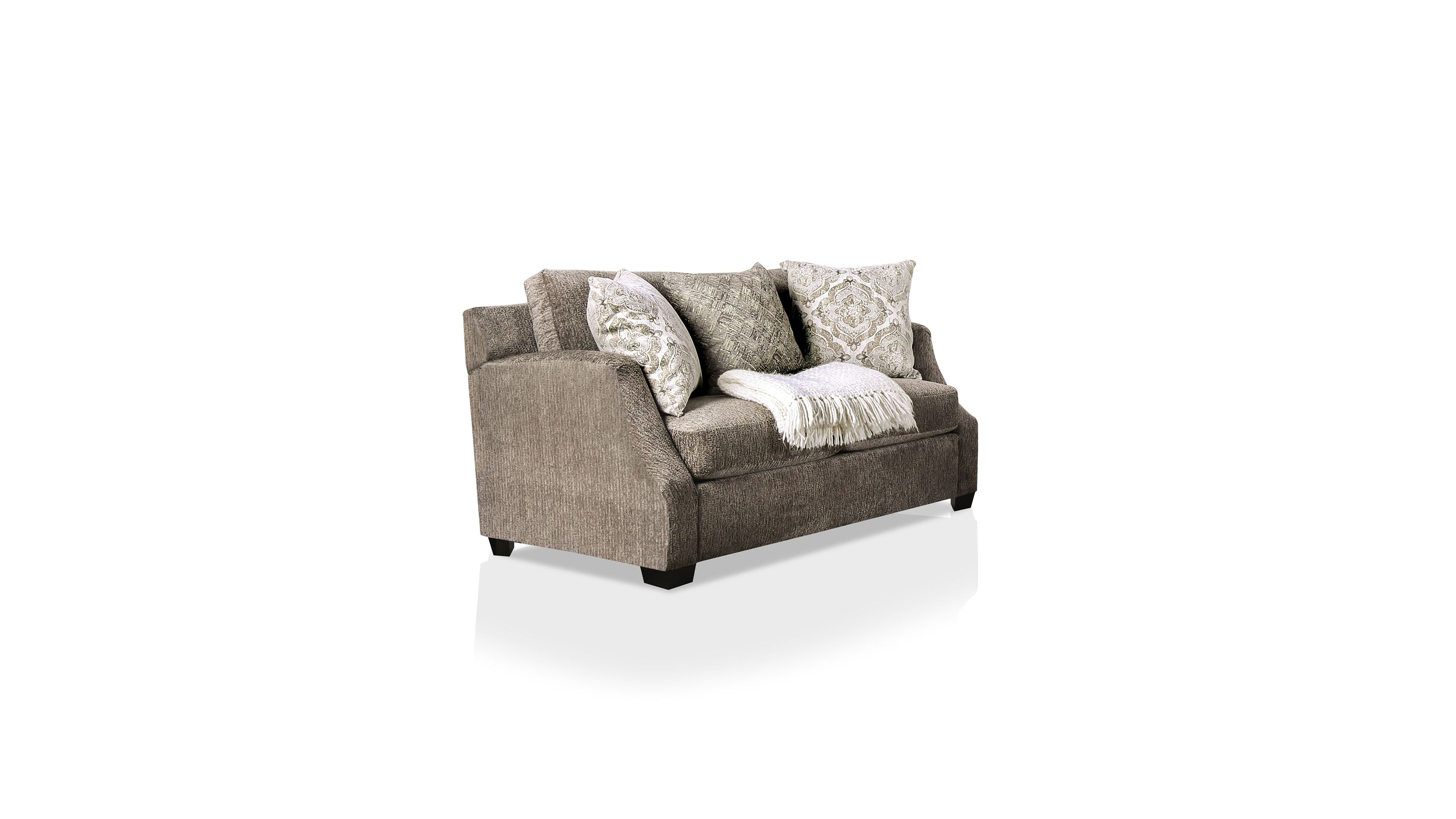 Furniture of America Quavo Upholstered Loveseat