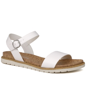 Sun + Stone Mattie Flat Sandals Created for Macy's Women's Shoes