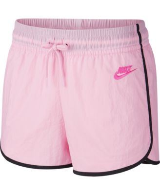 nike women's drawstring shorts