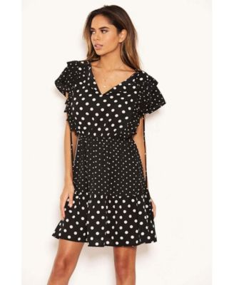 frill skater dress