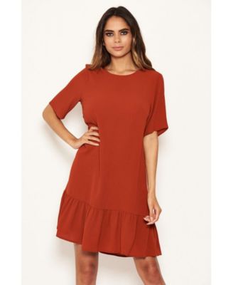 ax paris green leopard print dress