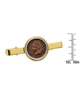 American Coin Treasures Indian Penny Coin Tie Clip 5590₽