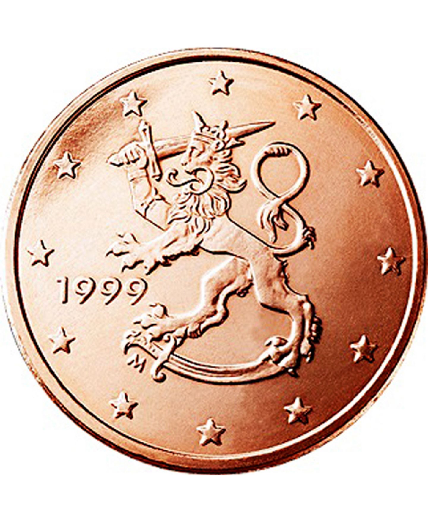 Мужские запонки American Coin Treasures Finland 2-Euro Coin Cufflinks — фото 3