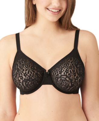 Halo Lace Molded Underwire Bra 851205, Up To G Cup