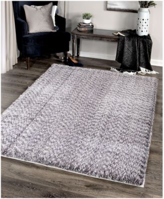 CLOSEOUT! Orian Cotton Tail Solid Gray 5'3" x 7'6" Area Rug