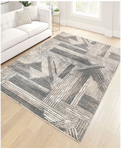 Palmetto Living Nirvana Atherton Neutral 6 7 X 9 6 Area Rug Reviews Rugs Macy S