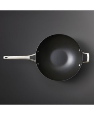 Calphalon Premier Hard-Anodized Nonstick Cookware, 13-Inch Flat Bottom Wok