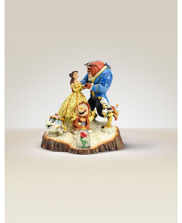 jim shore beauty and the beast figurine