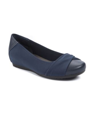 womens navy blue flat dress shoes