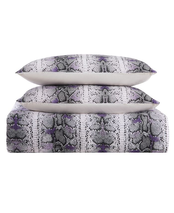 Christian Siriano New York Rebel 3 Piece Comforter Set, Full/Queen Macy's
