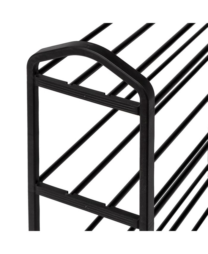 Honey Can Do 4Shelf Black Wire Shoe Rack Macy's