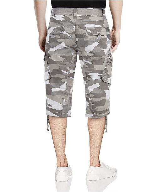 XRay Men's Belted Capri Cargo Shorts & Reviews Shorts Men Macy's