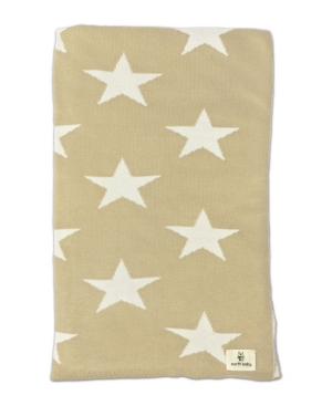 Earth Baby Outfitters Baby Boys and Girls Rayon from Bamboo Knit Star Blanket