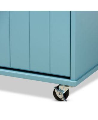 Liona Modern and Contemporary Kitchen Storage Cart