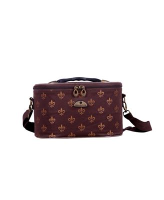 Fleur De Lis 4 Piece Luggage Set