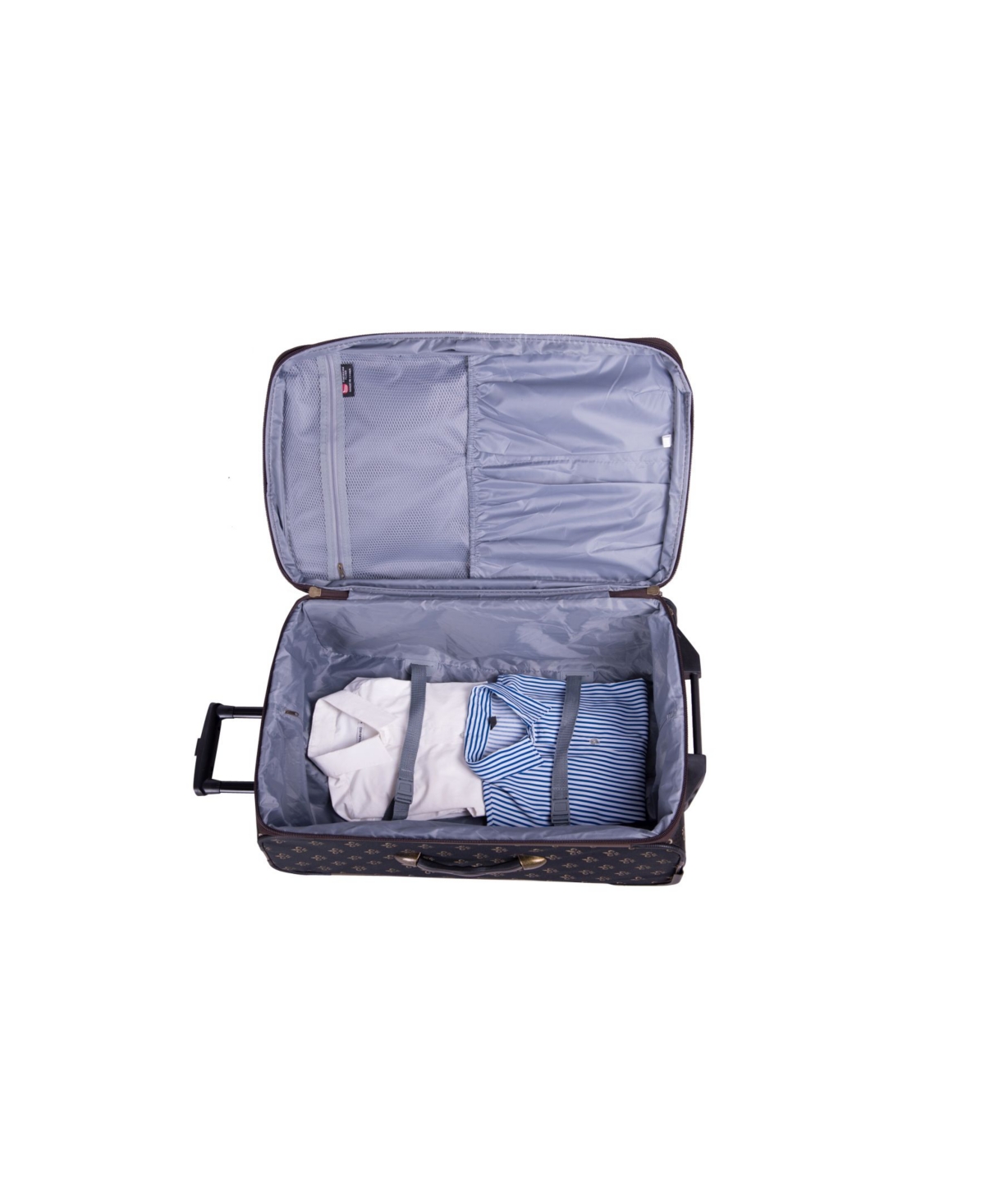 American Flyer Fleur De Lis 4 Piece Luggage Set