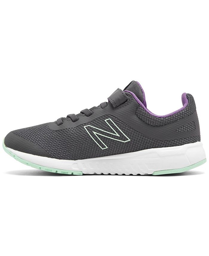 New Balance Little Girls 455V2 StayPut Closure Running Sneakers from