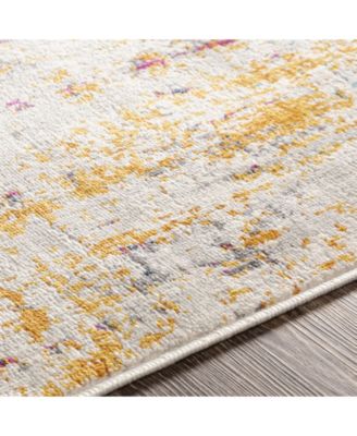 Floransa FSA-2330 Yellow Area Rug