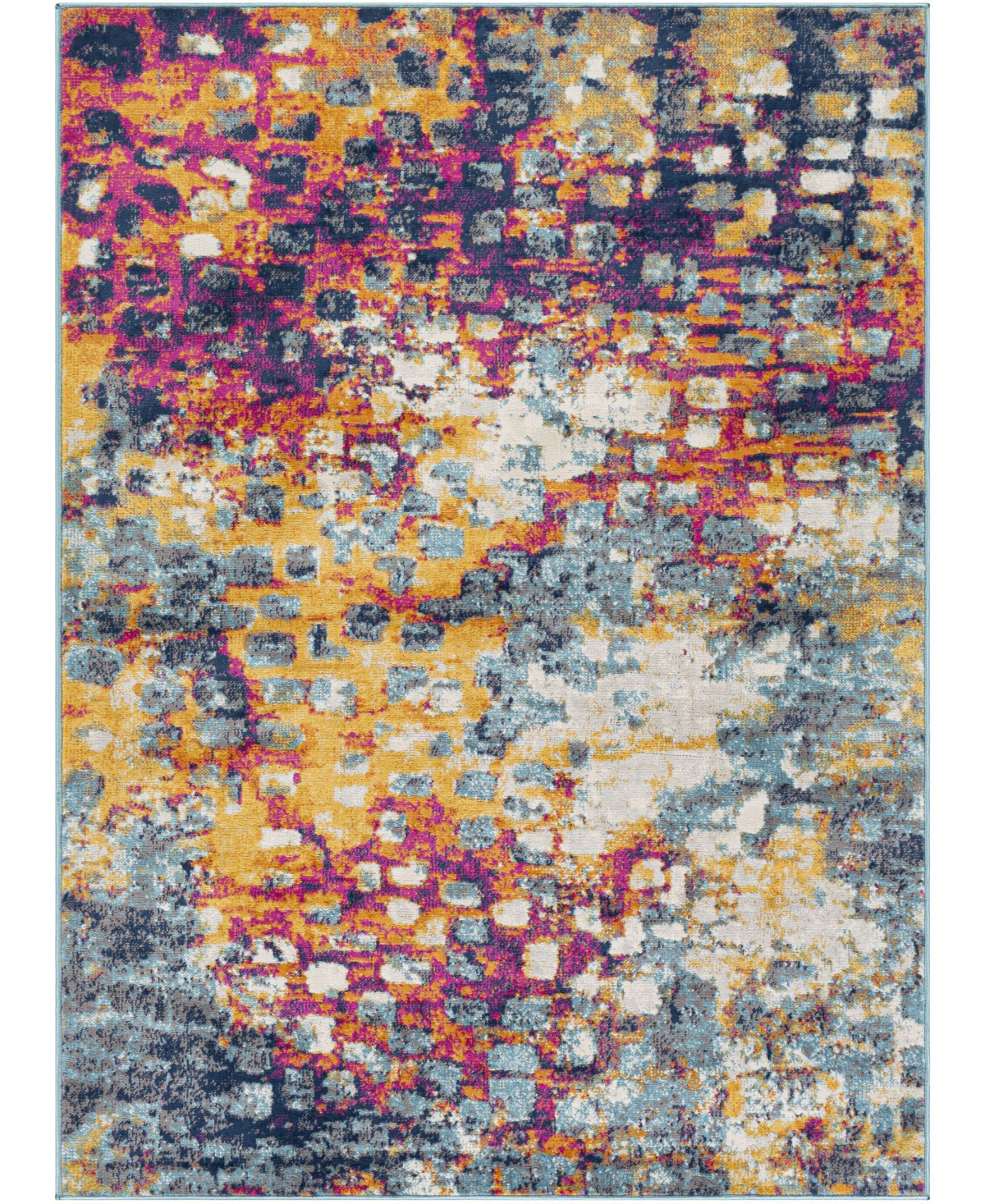 Abbie & Allie Rugs Floransa Fsa-2335 Blue 7'10" x 10' Area Rug - Blue