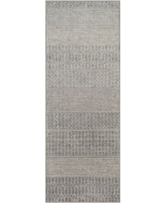 Monaco MOC-2304 Silver Area Rug