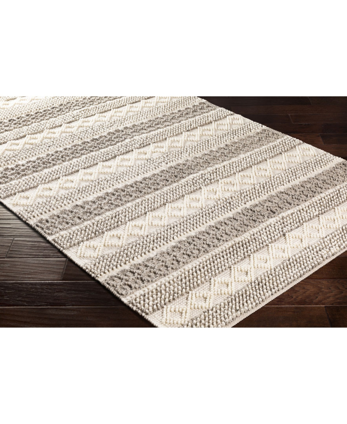 Surya Farmhouse Neutrals Fls-2301Area Rug - Cream