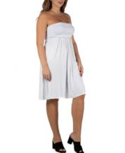 Macy's all white best sale plus size dresses