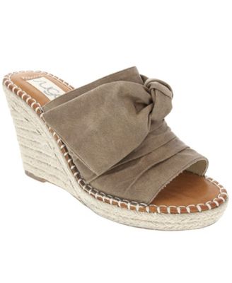 steve madden splash translucent platform wedge espadrilles