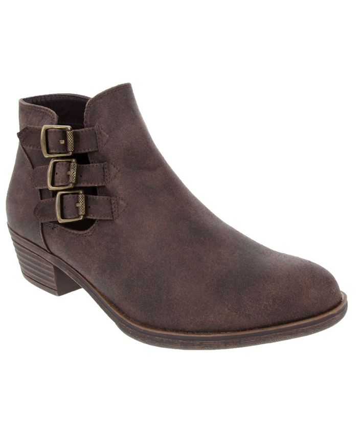 Sugar Women's Tikki Ankle Bootie Brown Size 7.5