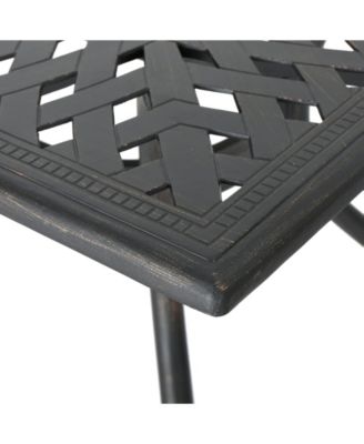 Austin Outdoor Cast Rectangular Dining Table