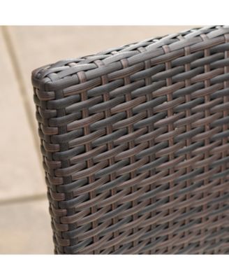 Rhode Island Outdoor Dining Chairs with Cushions, Set of 2