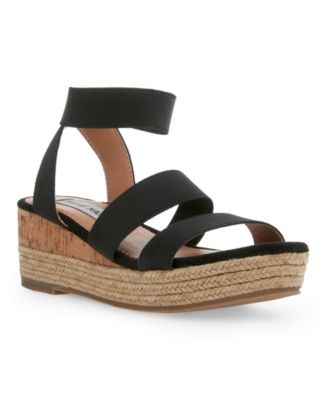 steve madden cork wedges