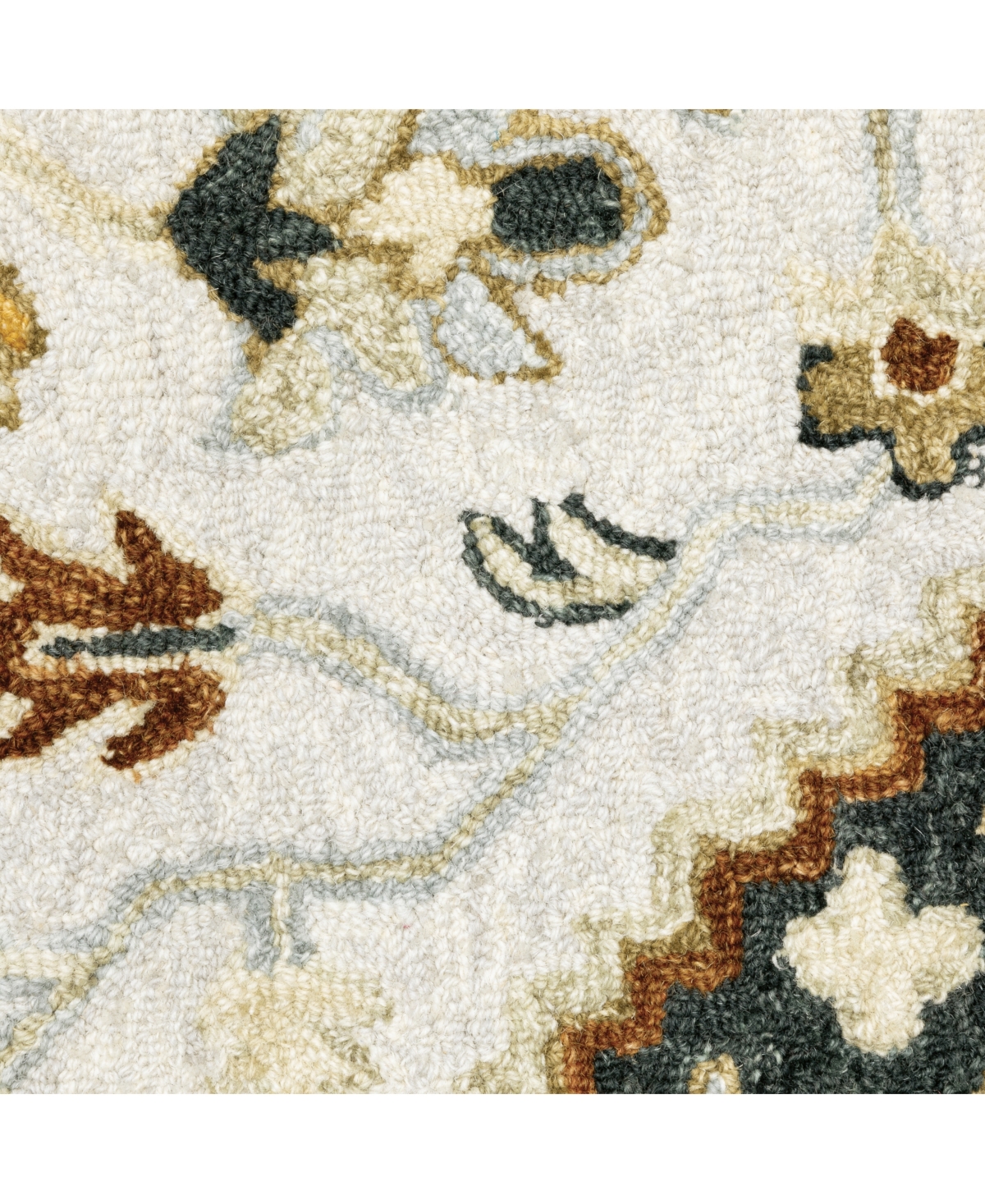 Oriental Weavers Alfresco 28407 Ivory 2'6" x 8' Runner Rug