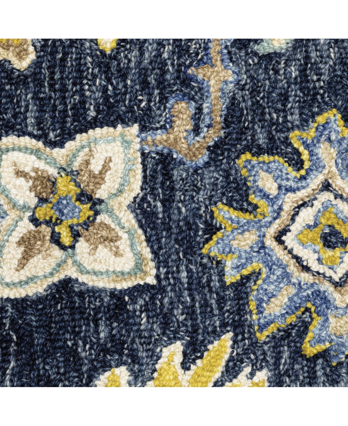 Jhb Design Garden GAR05 Navy Rug