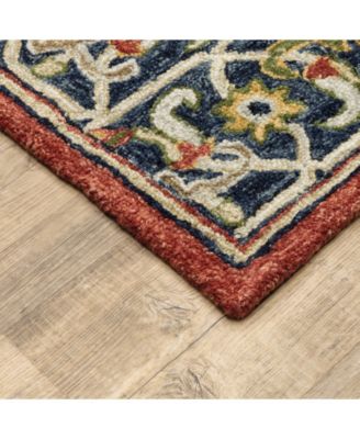 Alfresco 28404 Red Rug