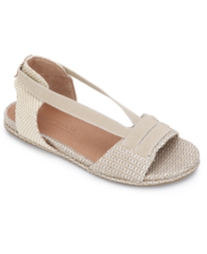 image of Gentle Souls by Kenneth Cole Women-s Lark Elastic Flat Sandals Women-s Shoes