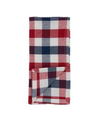 Gingham Check Napkin Set of 4