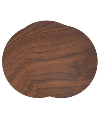 Wood Print Placemat Set of 4